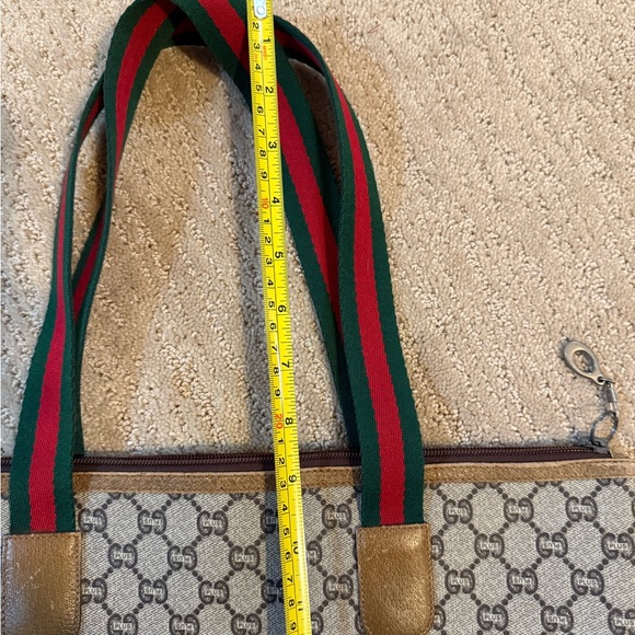 Gucci GG Plus Tote Sherry Line Vintage Beige COA - Picture 8 of 8